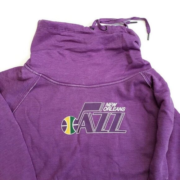 NBA Throwback New Orleans Jazz Womens Wildcard Top Hardwood Classic Plus Size 2X - Picture 6 of 6